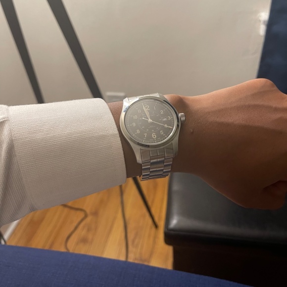 Hamilton Men's H70605193 Khaki Field - Picture 14 of 15